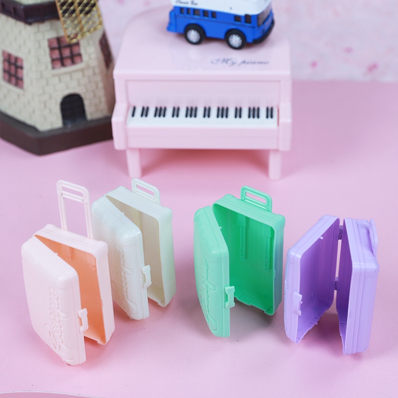 Vali nhựa Mini BJD16 / 30cm trang trí nhà búp bê