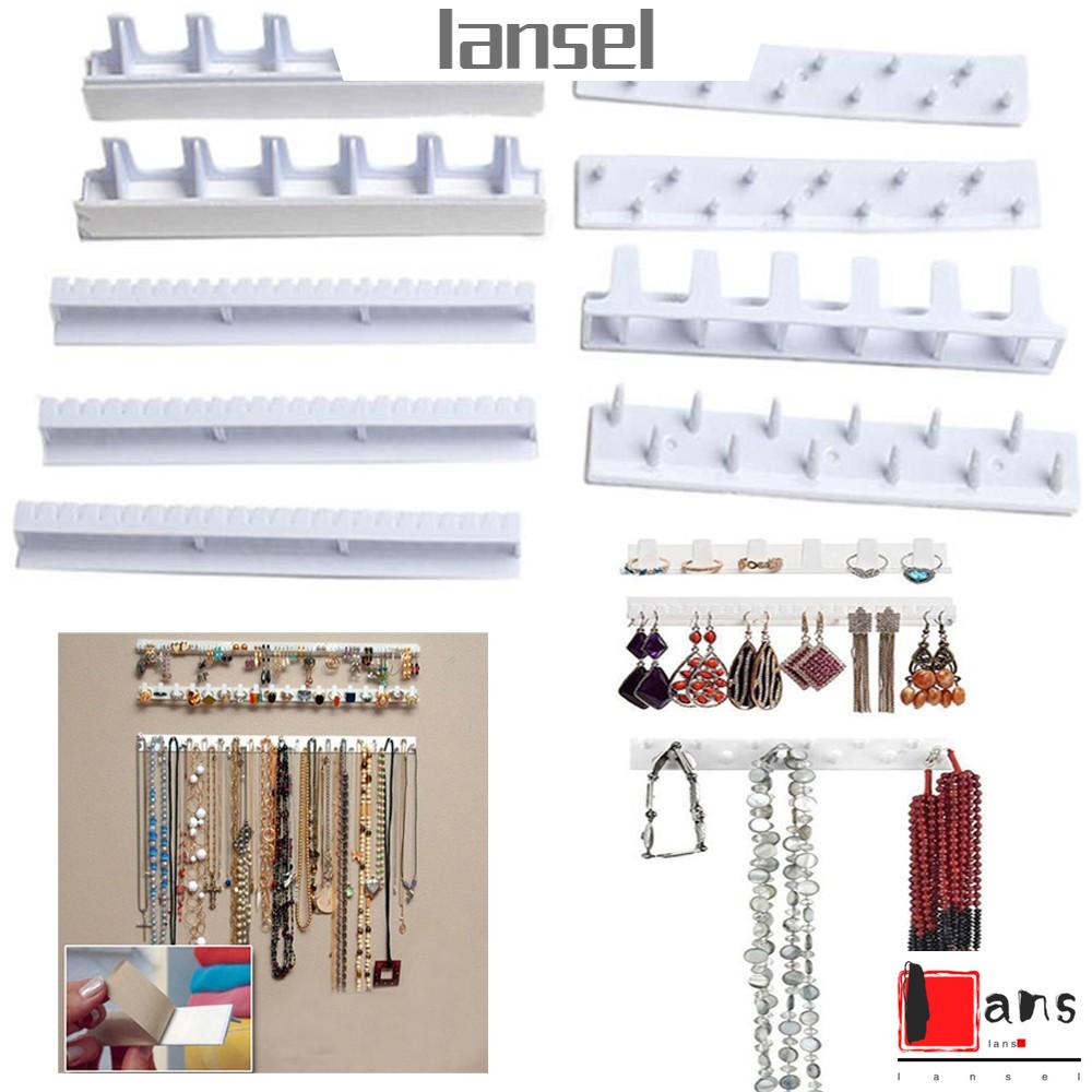 Set 9 Móc Mini Treo Trang Sức Vòng Đeo Tay / Dây Chuyền Gắn Tường Tiện Lợi Đứng