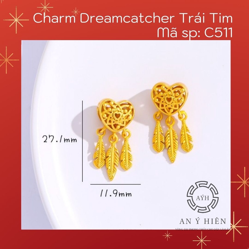 Charm Dreamcatcher Trái tim #C511 ( An Ý Hiên)