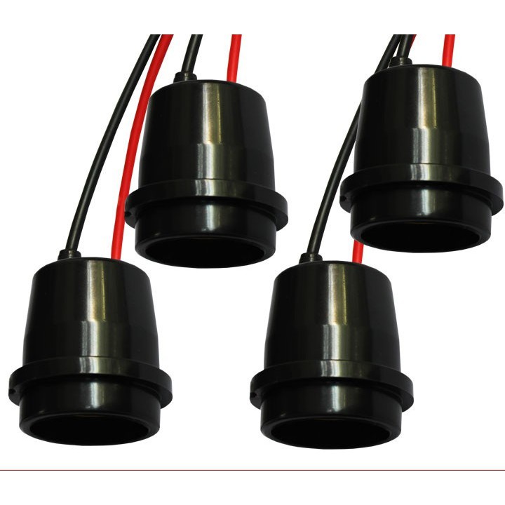 Bộ 4 đui đèn đúc kín nước E27