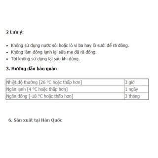 Túi đựng sữa mẹ Unimom Compact 210ml