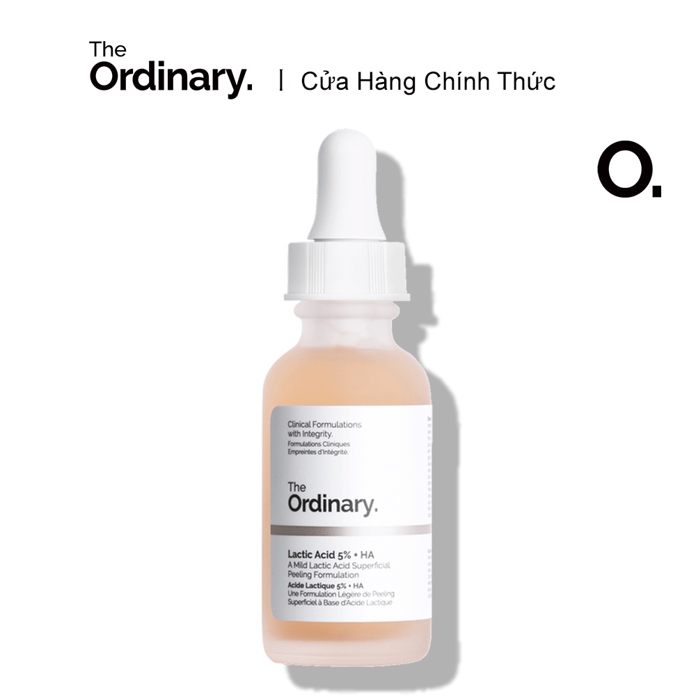 The Ordinary Tẩy Da Chết Mụn Đầu Đen Tinh Chất Lactic Acid 5%+ HA 30ml