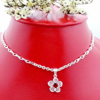 Dây chuyền bạc ta cho bé