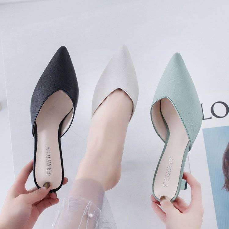 Giày Búp Bê Da Pu Mũi Nhọn Phong Cách Hàn Quốc Dành Cho Nữ Size 34-42 | BigBuy360 - bigbuy360.vn