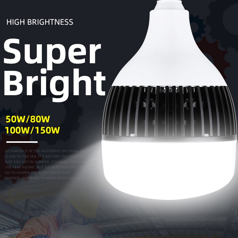 Bóng đèn led CHUANGYANG siêu sáng 50W 80W 100W 150W E27 tiện dụng cho phòng khách