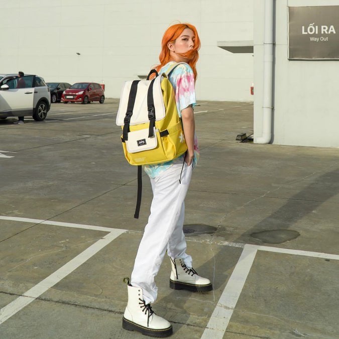 Balo Bama Bag Unisex daisy urban backpack