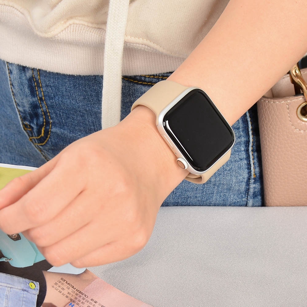 Dây đeo silicon thể thao cho đồng hồ thông minh for Apple Watch 1 / 2 / 3 / 4 / 5 / SE / 6/7 , iWatch 38mm/40mm 42mm/44mm 41mm 45mm