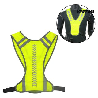 Áo Phản Quang Cảnh Báo An Toàn Cho Người Đi Xe Đạp