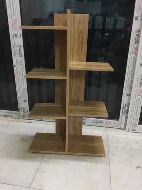 🔥sale sốc🔥 Kệ sách gỗ vuông 5 tầng