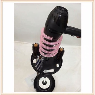 Kệ Lò Xo Cắm Máy Sấy có khay dùng cho Salon tóc