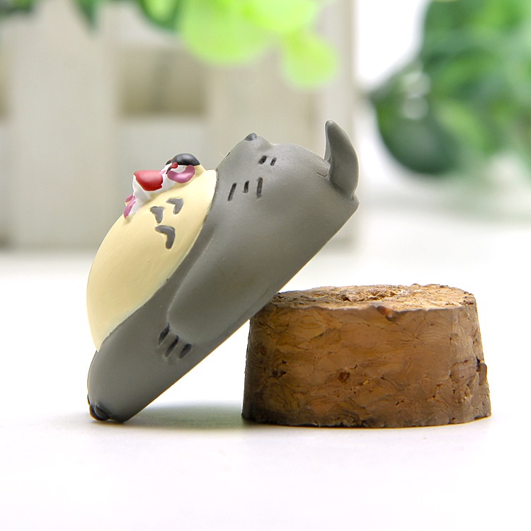 Mô Hình Nhân Vật Totoro Hayao Miyazaki Mini Bằng Resin DIY Dùng Trang Trí Tiểu Cảnh