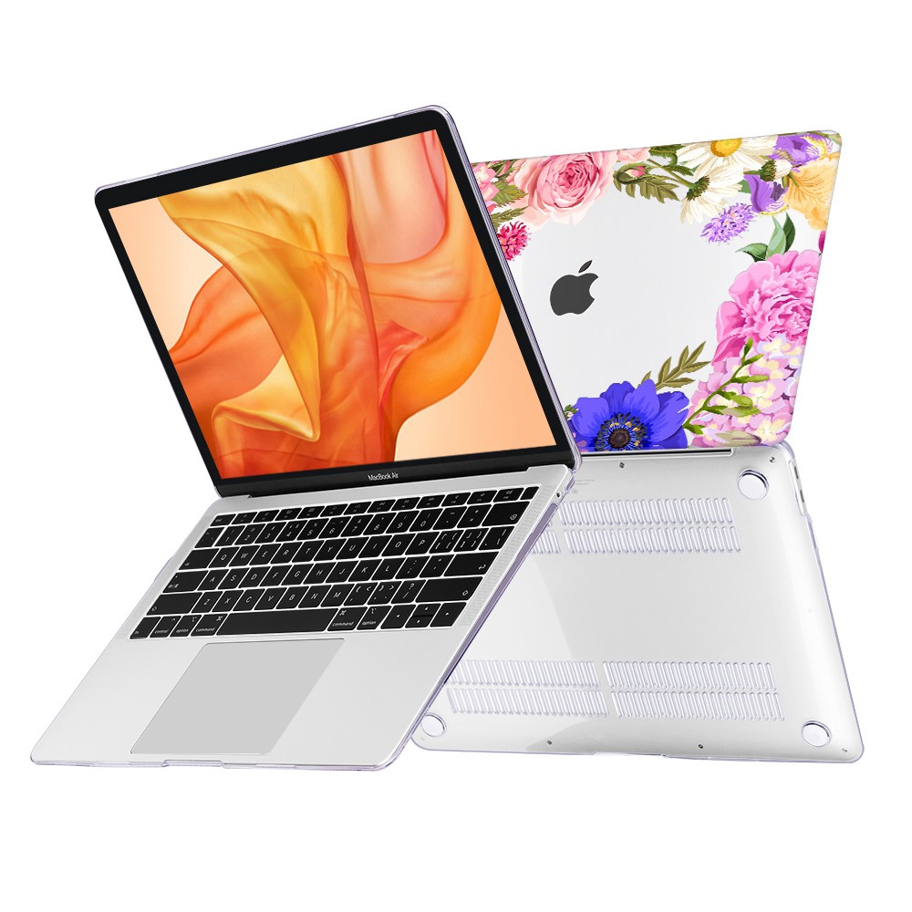 Ốp Bảo Vệ Bàn Phím Máy Tính Macbook Air 13 Inch A1932 Pro Retina In Hoa Xinh Xắn