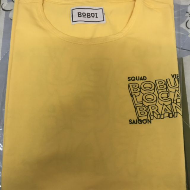 Tee bobui local vàng