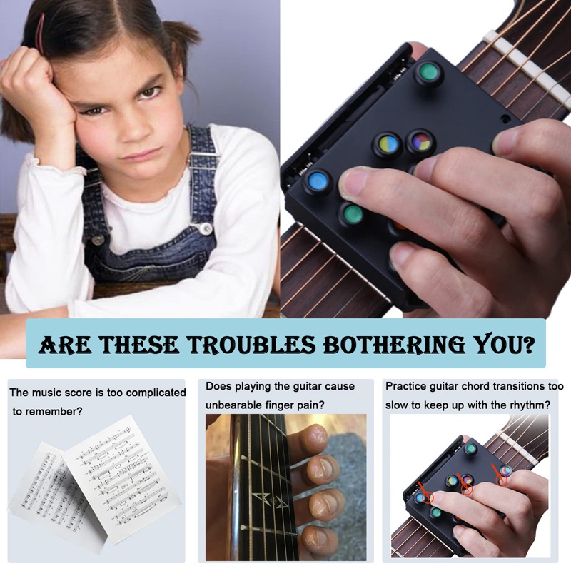 Dụng Cụ Hỗ Trợ Tập Luyện Đàn Guitar Acoustic Cho Người Mới Bắt Đầu