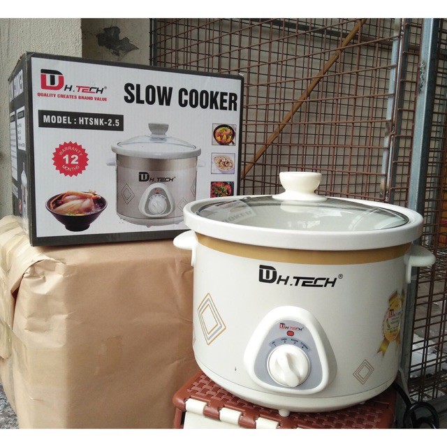 NỒI NẤU CHÁO CHẬM ĐẠT TƯỜNG &amp; HI.TECH