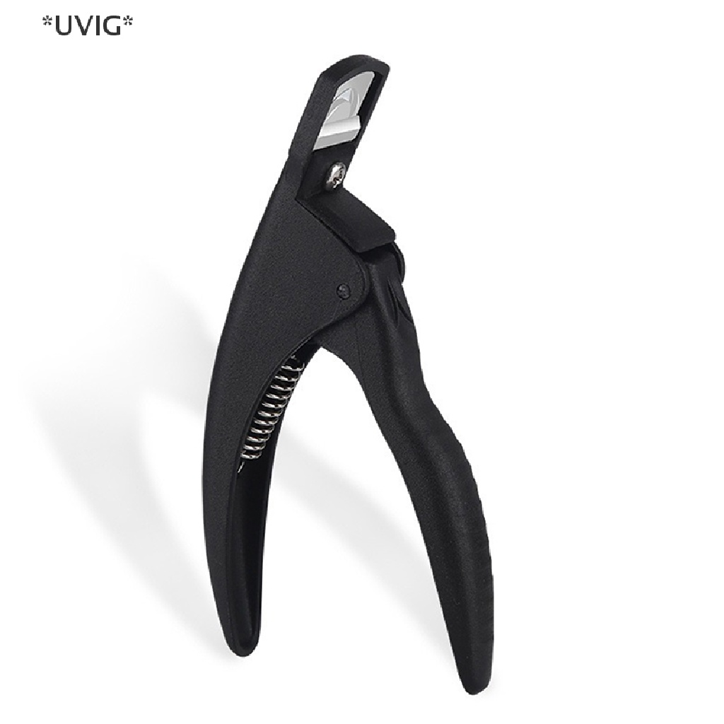 [[UVIG]] 1Pc Nail Art Clipper U word False Tips Edge Cutters Manicure Colorful Nail Tool [Hot Sell]