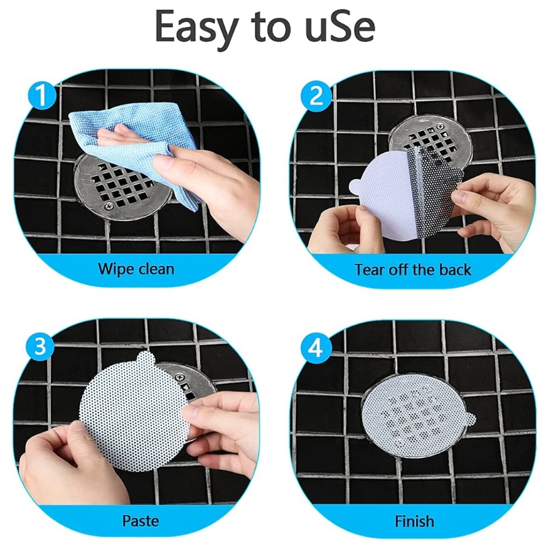 Miếng Dán Lưới Hình Tròn / Vuông Trang Trí Nhà Tắm / Nhà Bếp