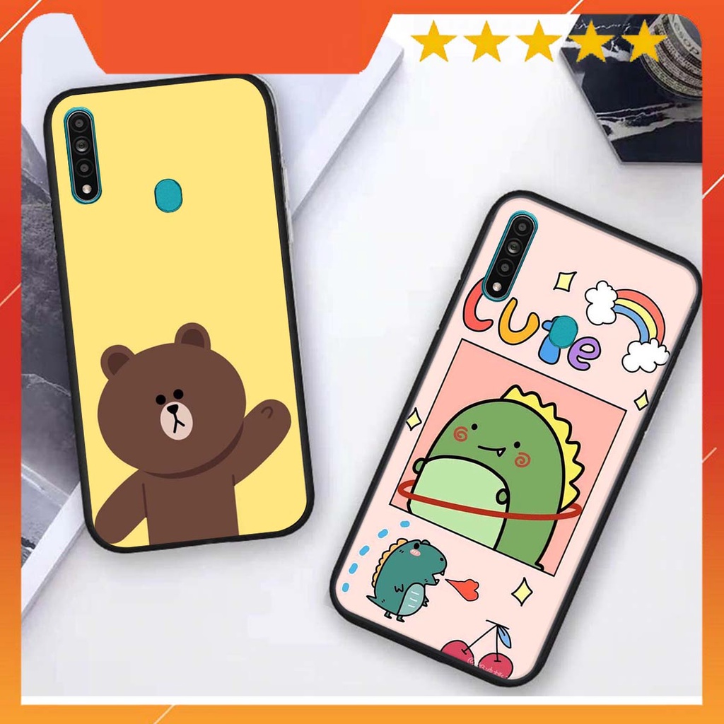 Ốp lưng Oppo A31 in hình khủng long , gấu nâu xinh xắn, siêu cute  mà còn vô cùng RẺ -ĐẸP