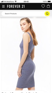 🎀👒 ĐẦM BODY MIDI KẺ SỌC F21