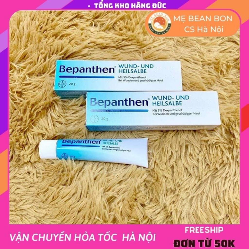 Kem hăm cho bé Bepanthen Wund Und Heilsalbe 20g Đức dạng bôi da tránh nấm ngứa muỗi đốt cho bé - mẹ bean bon