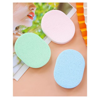 Bọt Biển Rửa Mặt Nén Nhiều Màu