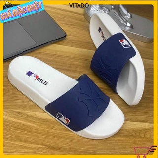 Dép lê thời trang quai ngang nam ny đẹp đế cao 4cm