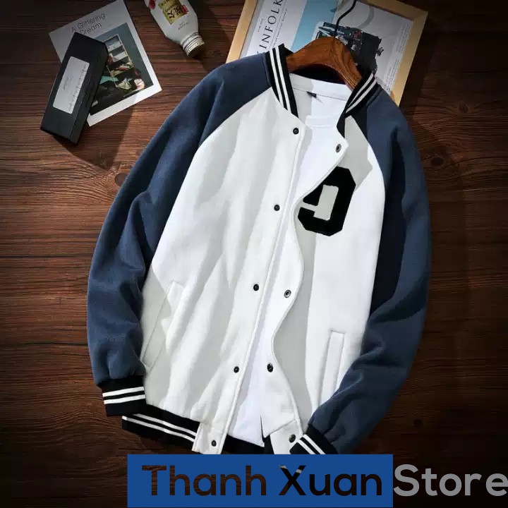 Áo Khoác BOMBER MAR.CUS. Ulzzang Unisex - Áo bóng chày 45-80kg | BigBuy360 - bigbuy360.vn