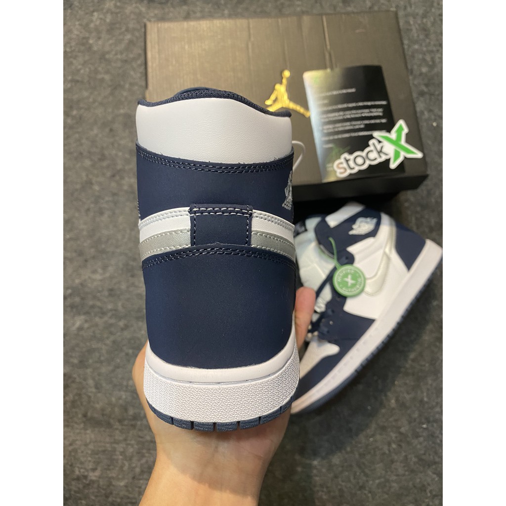 Giày air jordan 1 nam-navy [rep_11]