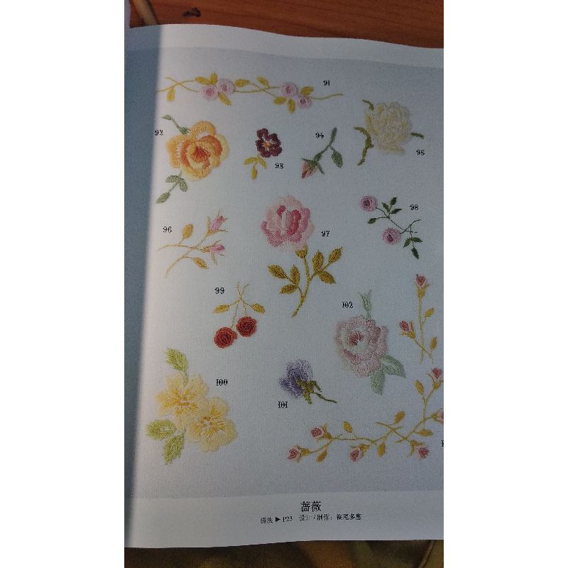 set hướng dẫn thêu 580 mẫu hoa