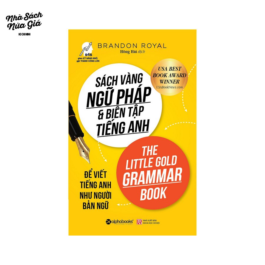 Sách - Sách vàng ngữ pháp & biên tập tiếng Anh