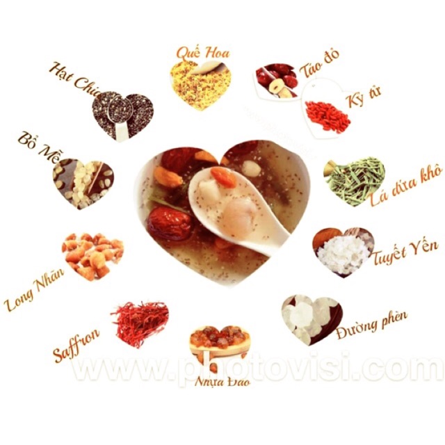 Set Đặc Biệt Chè Dưỡng Nhan Dành Cho 4 Người Ăn Hoàn Chỉnh | BigBuy360 - bigbuy360.vn