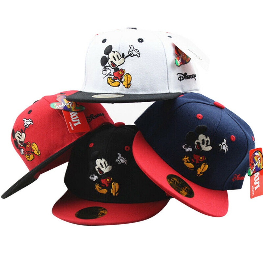 Toàn Bộ Mũ Lưỡi Trai Hình Chuột Mickey Có Thể Điều Chỉnh Kích Cỡ