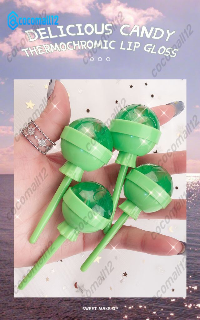 [Hàng mới về] Son Bóng Chiết Xuất Lô Hội Dưỡng Ẩm Lâu Trôi Chống Thấm Nước Đổi Màu Theo Nhiệt Độ Cocomall12 | BigBuy360 - bigbuy360.vn