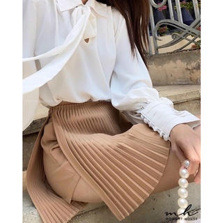 CHÂN VÁY XẾP LI NGẮN [Moment House]