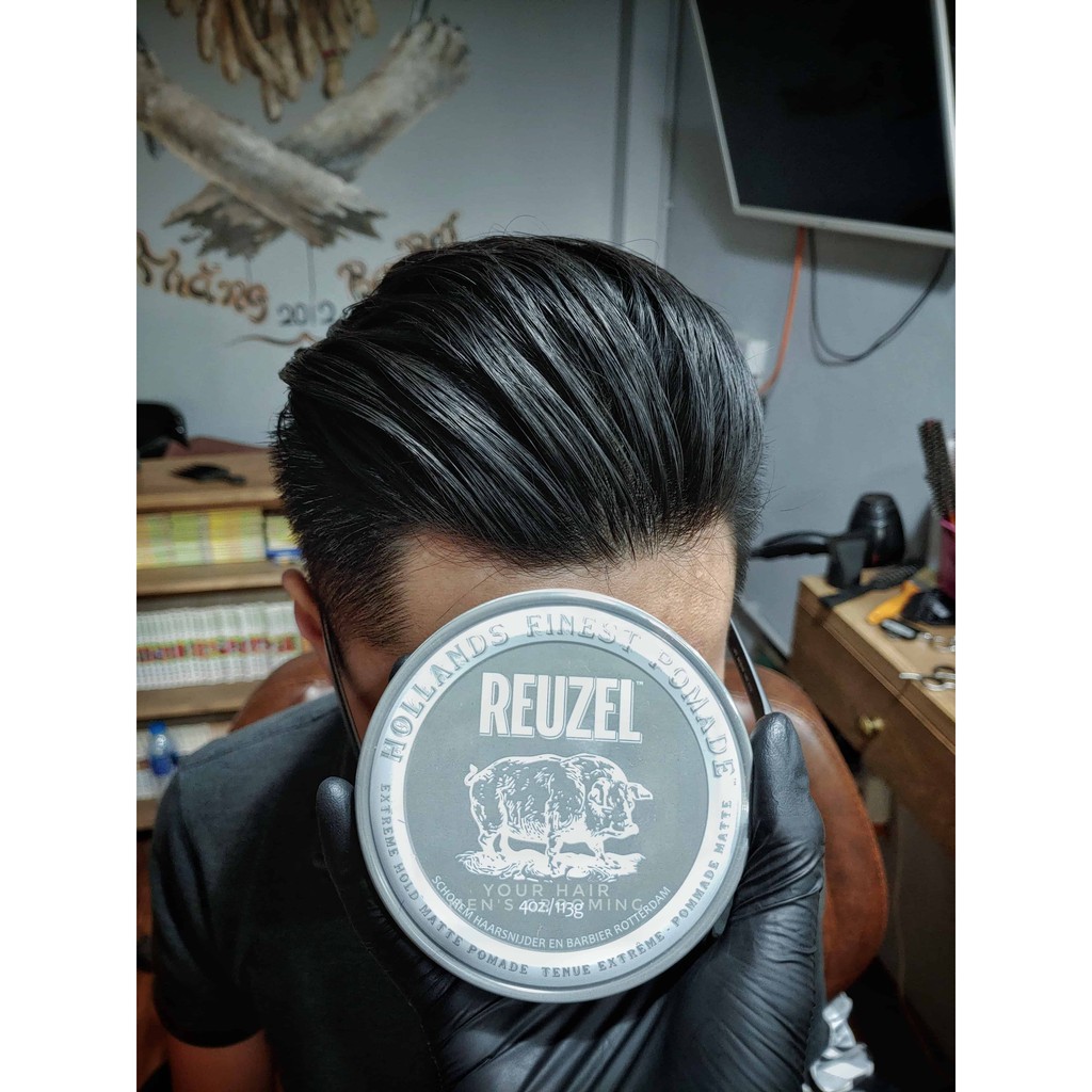 Sáp vuốt tóc Reuzel Extreme Hold Matte Pomade - 35g