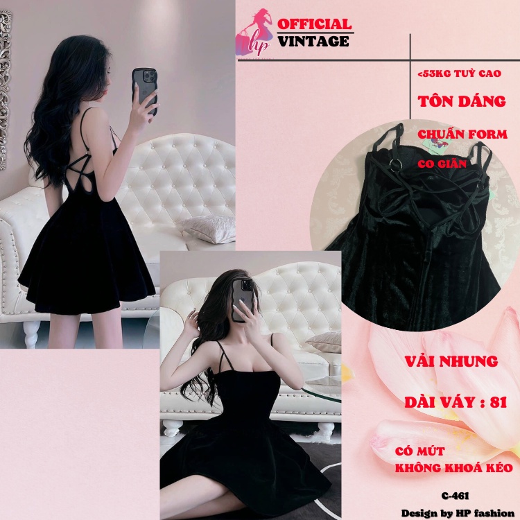 Đầm body, váy nữ vải nhung sang chảnh dự tiệc kiểu hàn quốc noel tết VD461