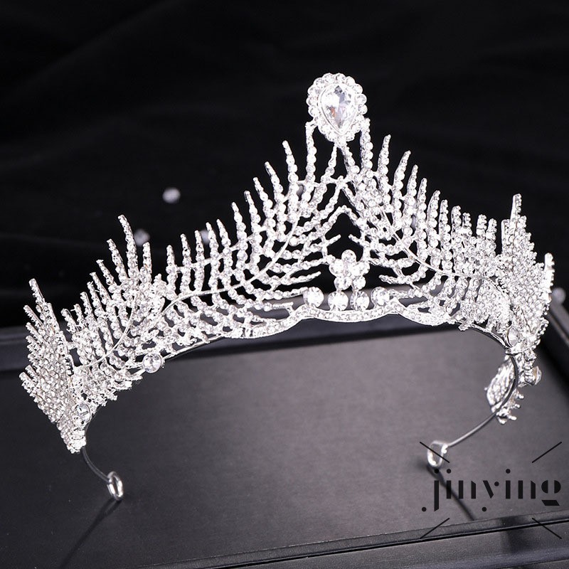 GETNOIVAS Vương miện cô dâu đính đá tinh xảo sáng tạo