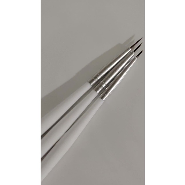 Set 3 Cọ Vẽ Trang Trí Móng Tay Chuyên Dụng