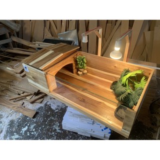 CHUỒNG BÒ SÁT ( rùa cạn )  Ngang 1m cao 25cm rộng 50cm