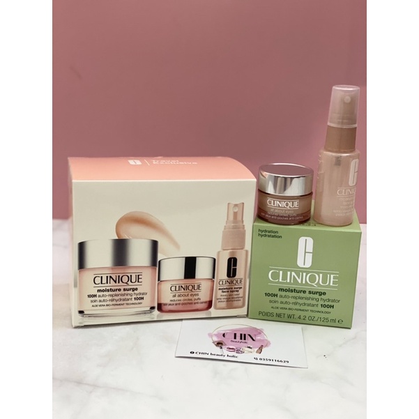 Xịt khoáng dưỡng ẩm Clinique Moisture surge Face Spray 30ml
