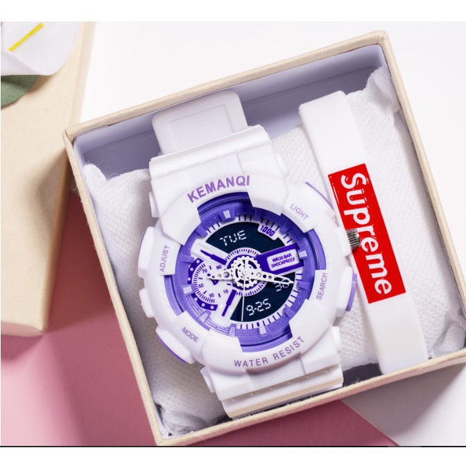 Đồng hồ điện tử nữ KEMANQI loại chỉ chạy kim giả điện tử BM889 | BigBuy360 - bigbuy360.vn