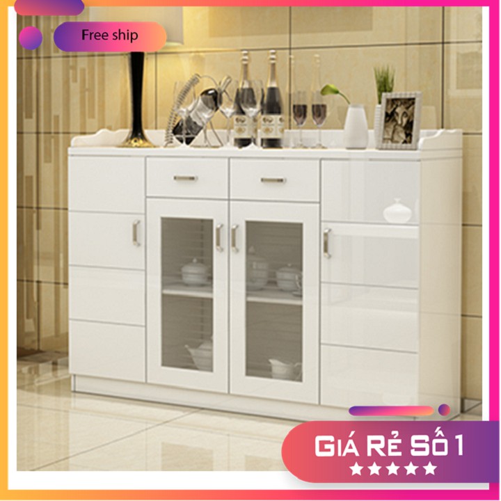 💥ẢNH THẬT💥 Tủ bếp gỗ sang trọng dài 1m2, tủ gỗ đựng đồ dùng nhà bếp sang trọng TUR045