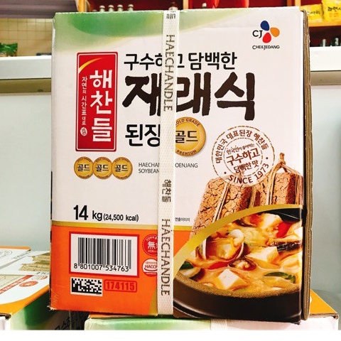 TƯƠNG ĐẬU CJ HÀN QUỐC THÙNG 14KG