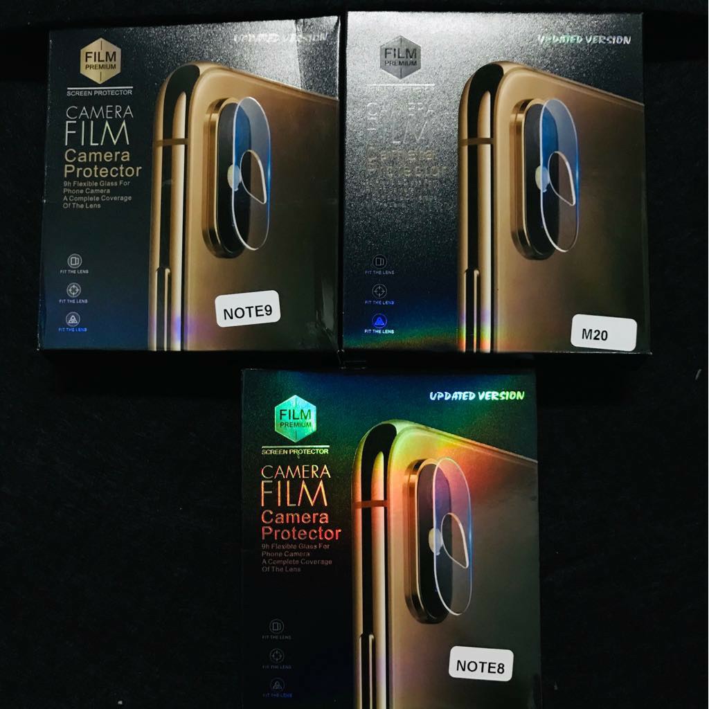 Miếng dán bảo vệ camera mặt sau Samsung Note 8; Note 9; M20