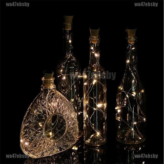 【wa47ebsby】Solar Energy Wine Bottle Lights LED Strings Copper Wire Home Party