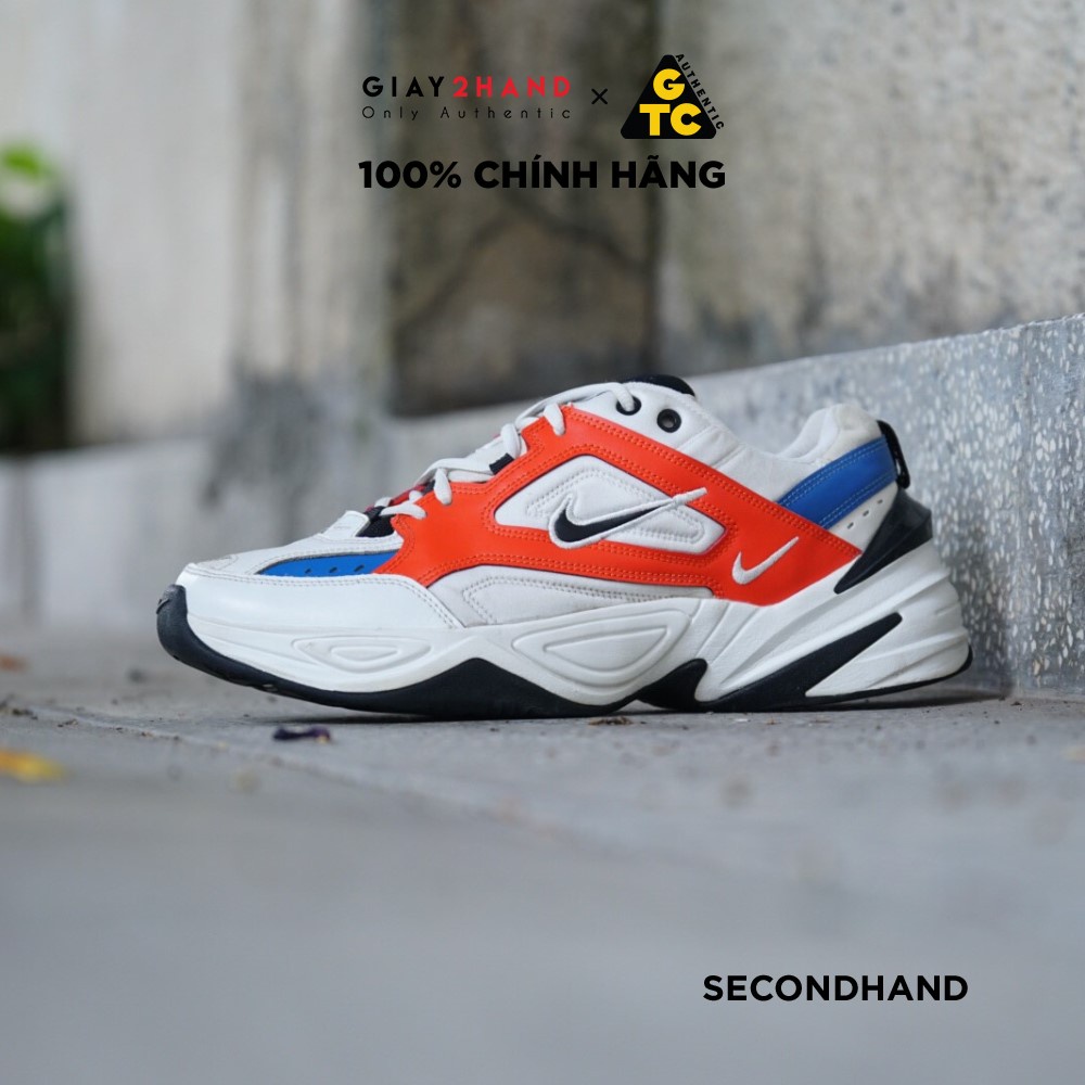 [2hand] Giày Thể Thao NIKE M2K TEKNO &quot; SUMMIT WHITE &quot; AV4789-100 GIÀY CŨ CHÍNH HÃNG