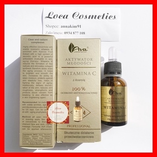 Tinh chất Serum Vitamin C Ava Youth Activation Nga trắng da, loại bỏ thâm nám, tàn nhang