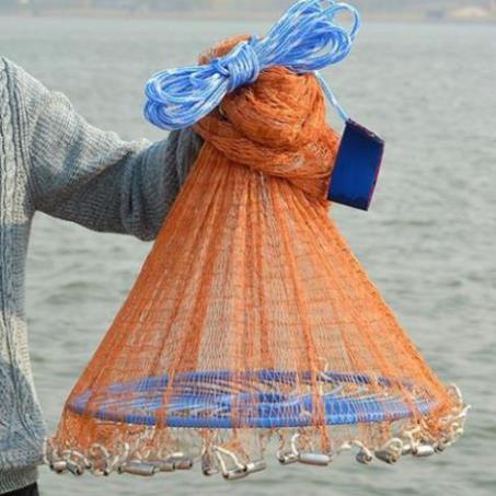 Chài Rút Đĩa Bay Sợi Dù Thái Lan Cao Cấp Chài Dù Đánh Cá LDC8 đồ câu FISHING_HD