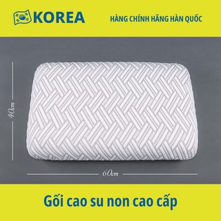 Gối cao su non than tre hoạt tính - Chính hãng Mehome Hàn Quốc - Kháng khuẩn khử mùi an toàn giấc ngủ