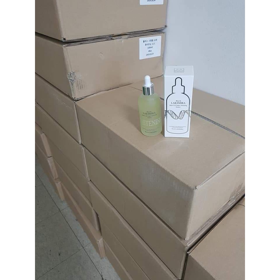 Tinh chất dưỡng trắng, căng bóng tế bào gốc Plus Laksmira 100ml